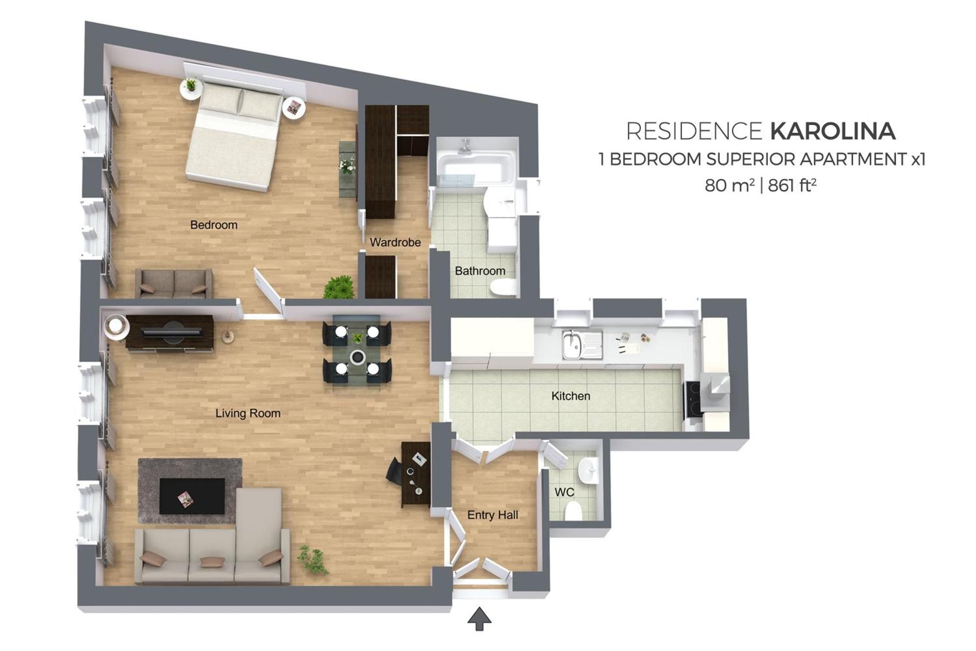 Karolina Apartment Prag
