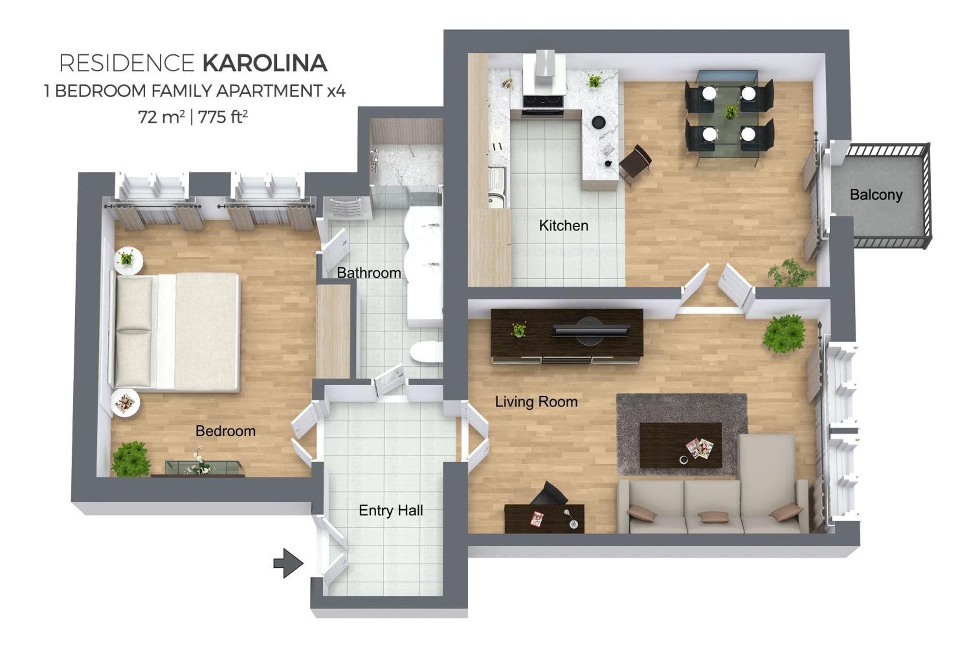 Apartmán Karolina
